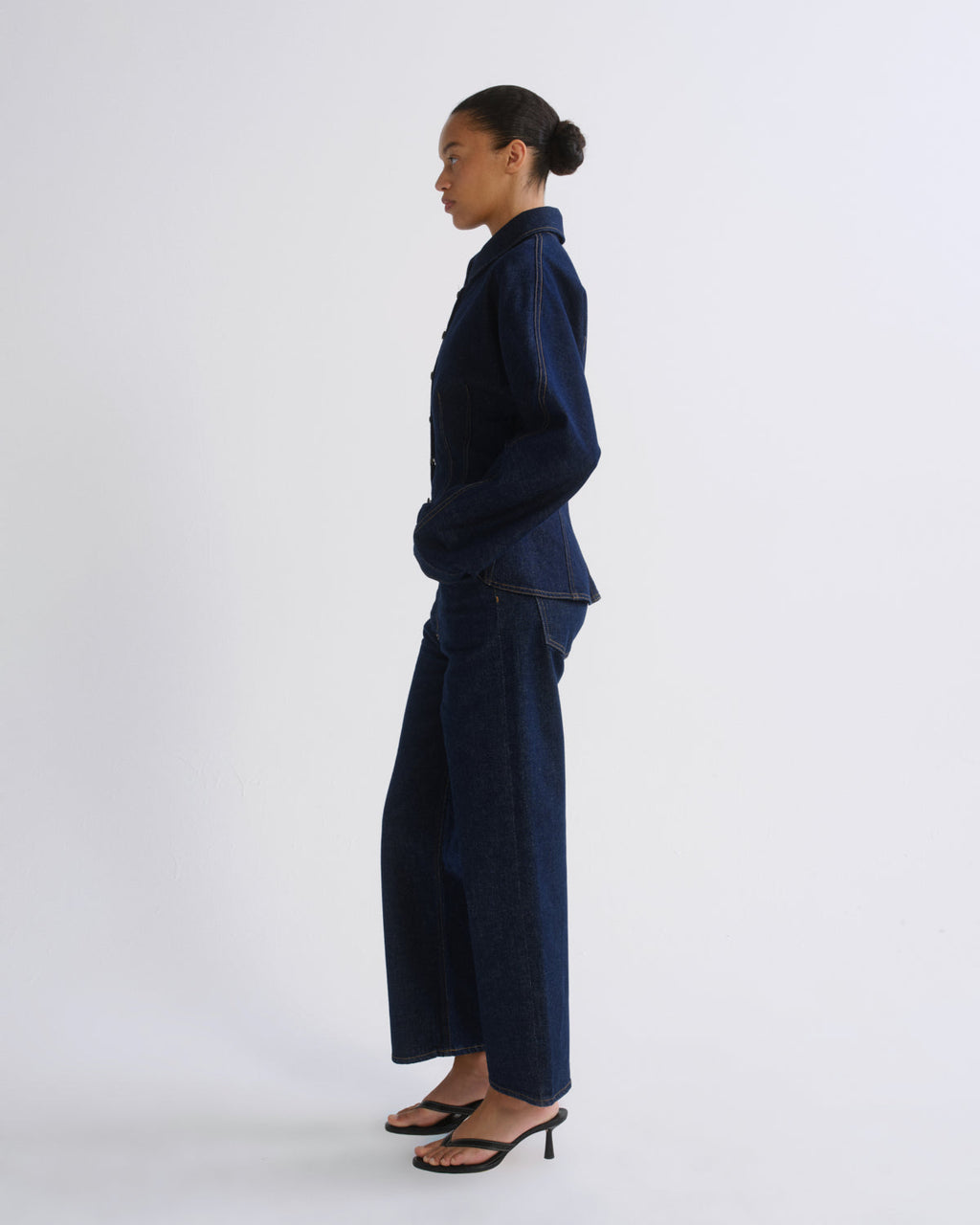 REN HIGH RISE WIDE LEG Bukse