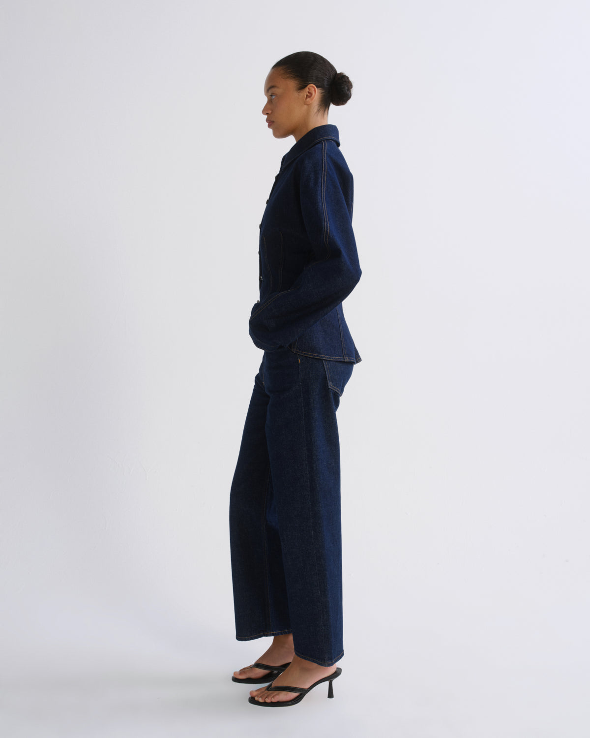 REN HIGH RISE WIDE LEG Bukse