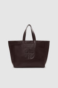 LARGE RIO TOTE - DARK BROWN RECYCLED LEATHER Bags