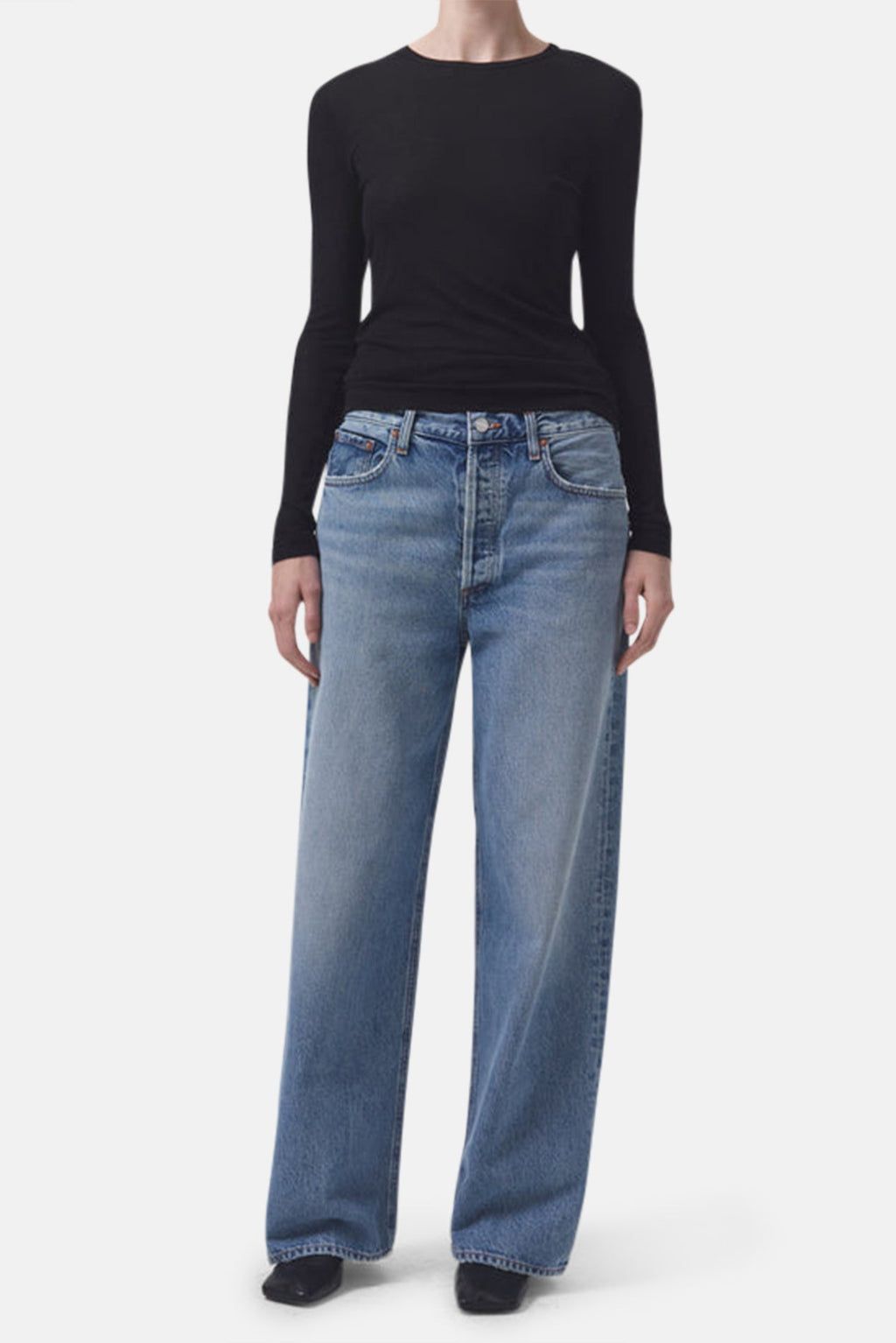 low slung baggy in libertine (organic cotton) Bukse