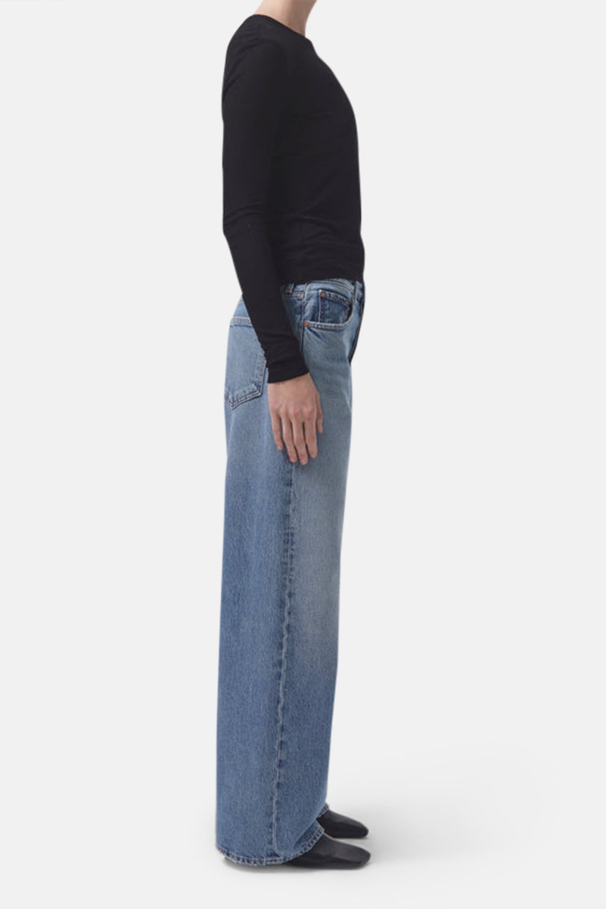 low slung baggy in libertine (organic cotton) Bukse