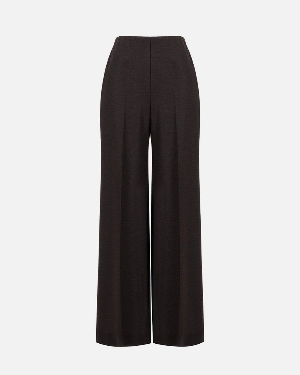 Women flared trousers superfine merino Bukser