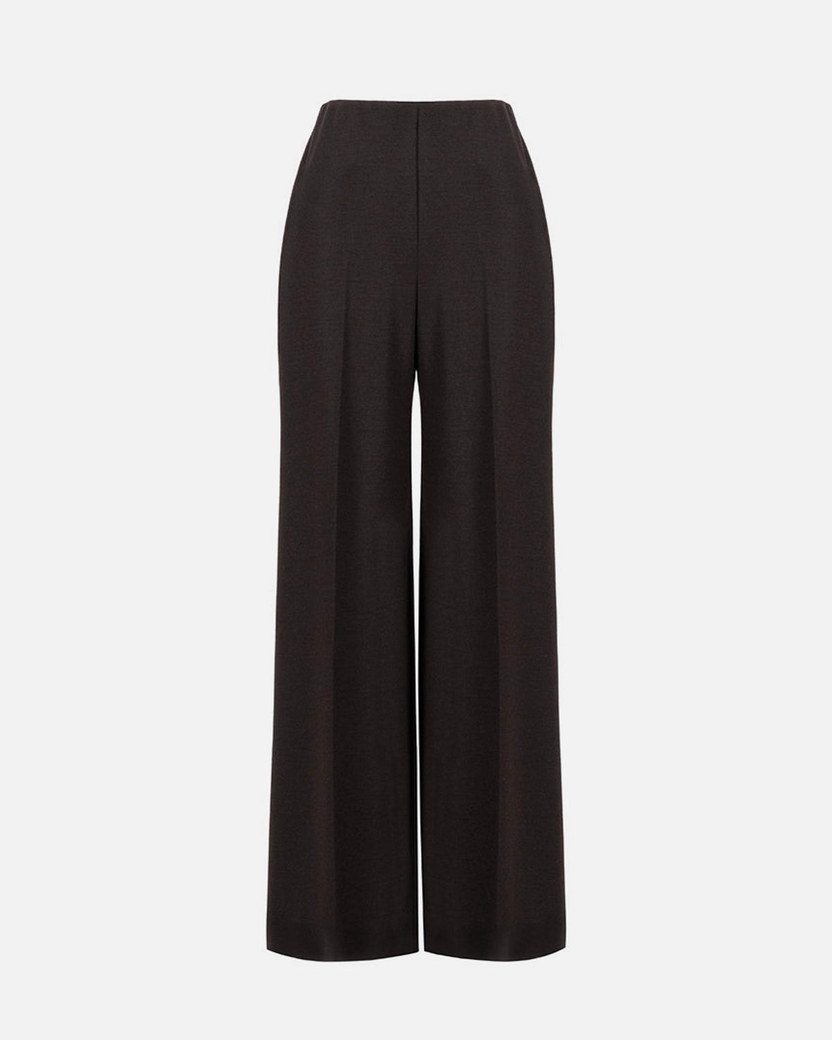 Women flared trousers superfine merino Bukser
