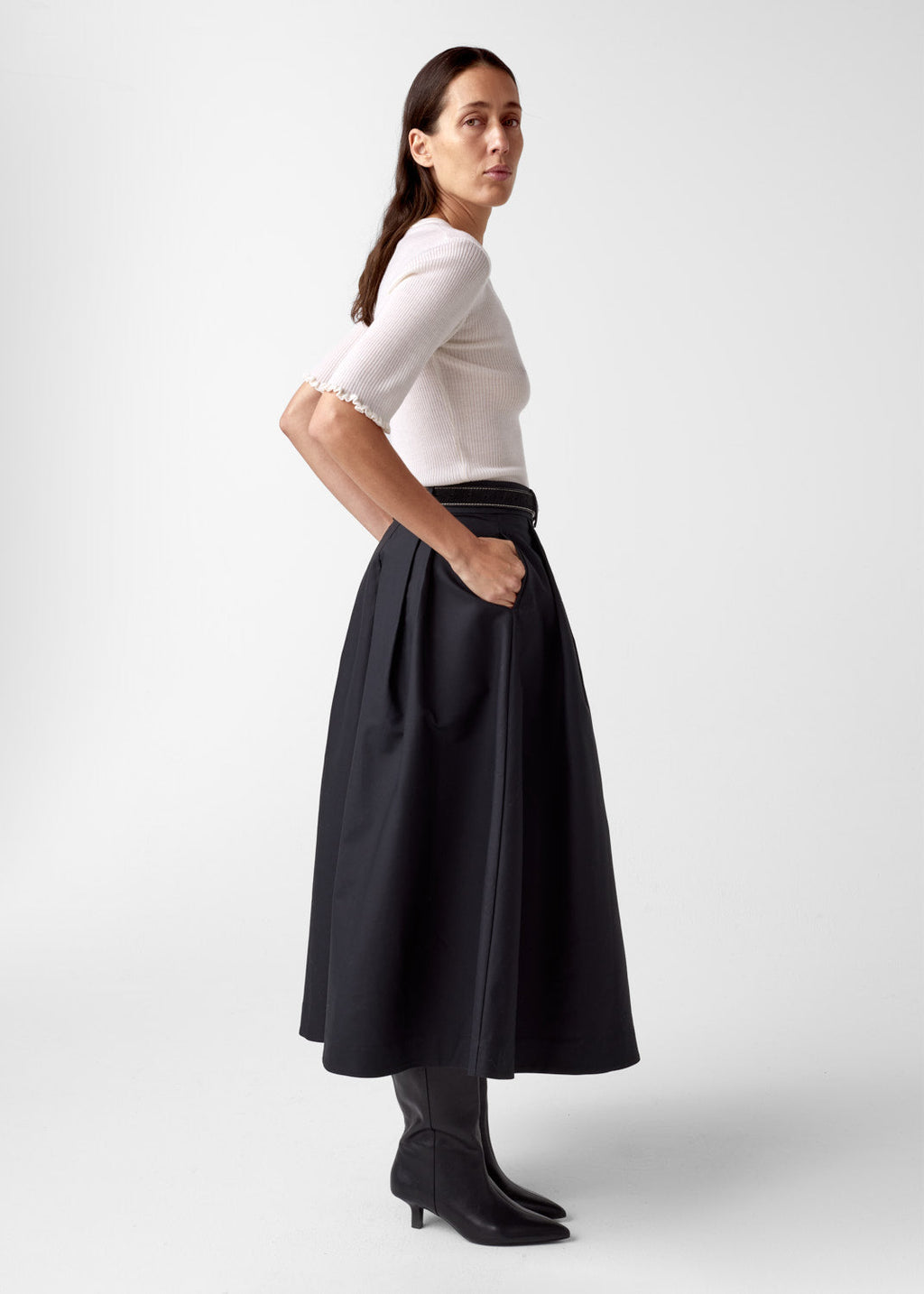 Anna Cotton Skirt Skjørt