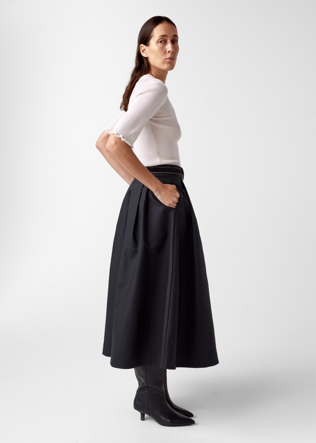 Anna Cotton Skirt Skjørt