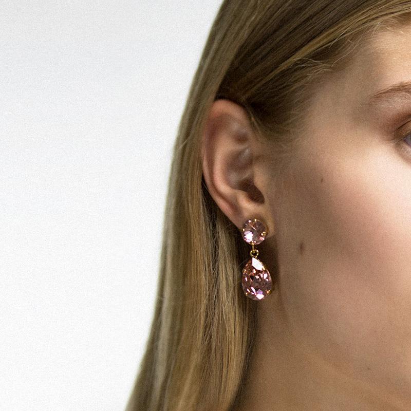 CLASSIC DROP EARRINGS GOLD Ørepynt