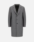 Men overcoat pressed wool Yttertøy