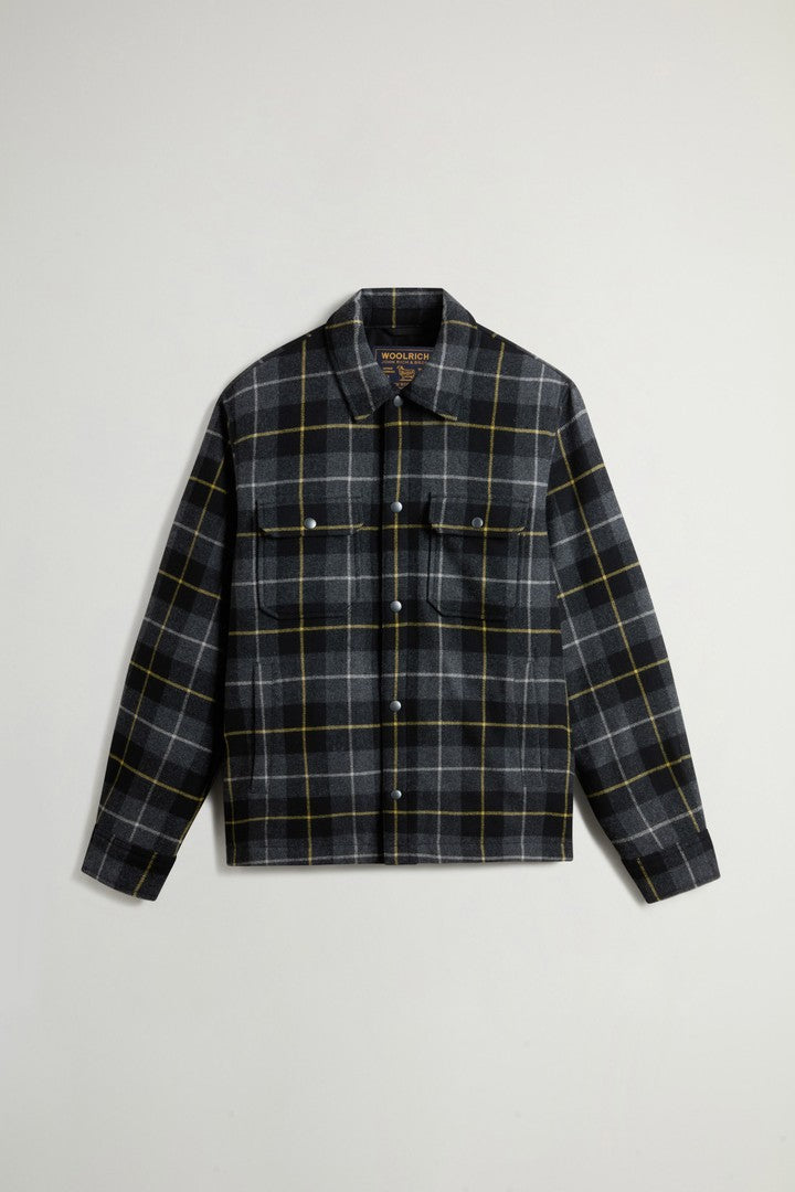 Wool Check Alaskan Shirt Jacket Yttertøy