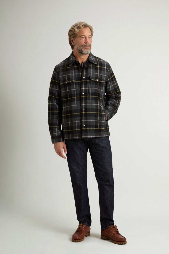 Wool Check Alaskan Shirt Jacket Yttertøy