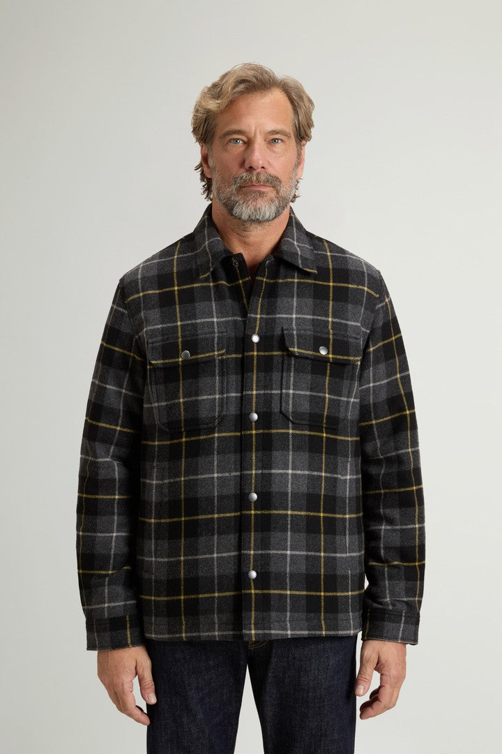 Wool Check Alaskan Shirt Jacket Yttertøy