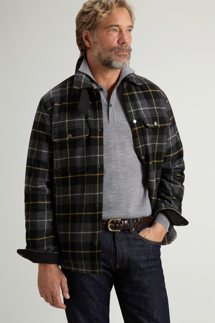 Wool Check Alaskan Shirt Jacket Yttertøy