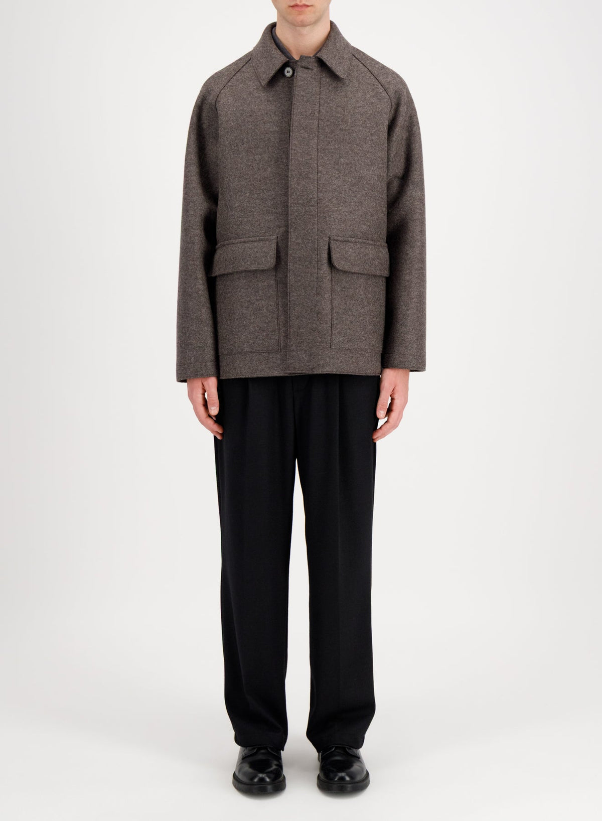 Men country jacket pressed wool Yttertøy