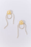 CHAIN LOOP EARRINGS Ørepynt