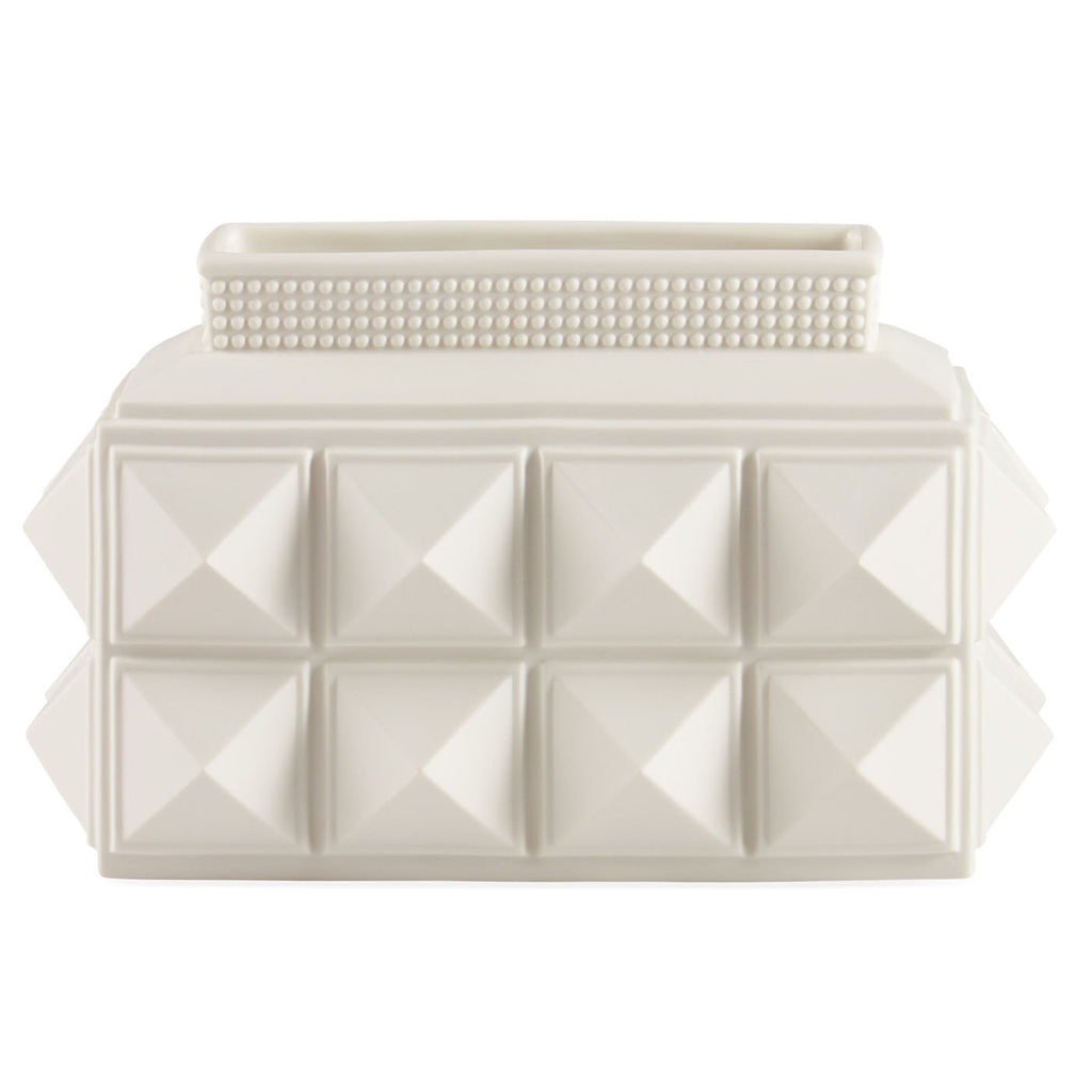 CHARADE STUDDED LOW VASE Interiør/Livsstil
