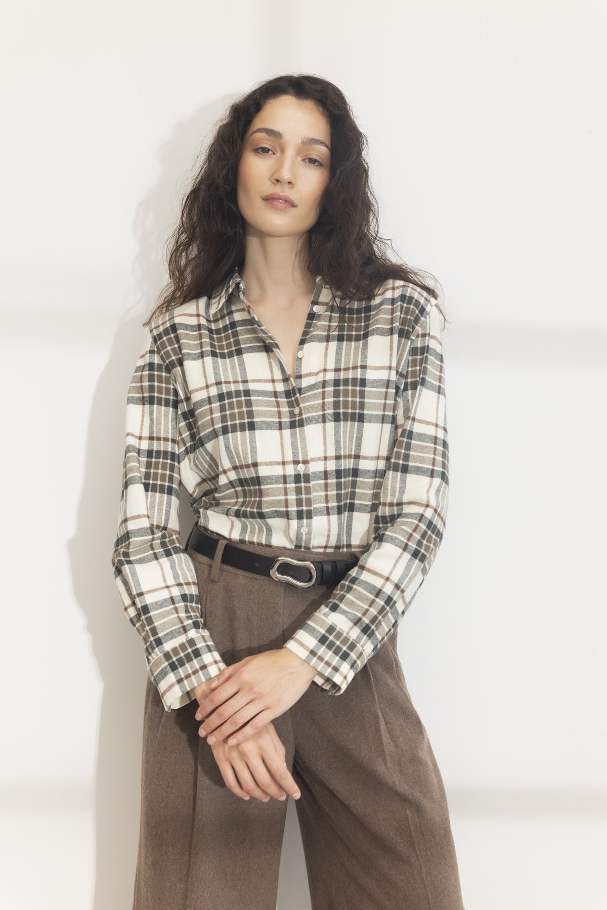Joan Flannel Shirt Skjorter og bluser