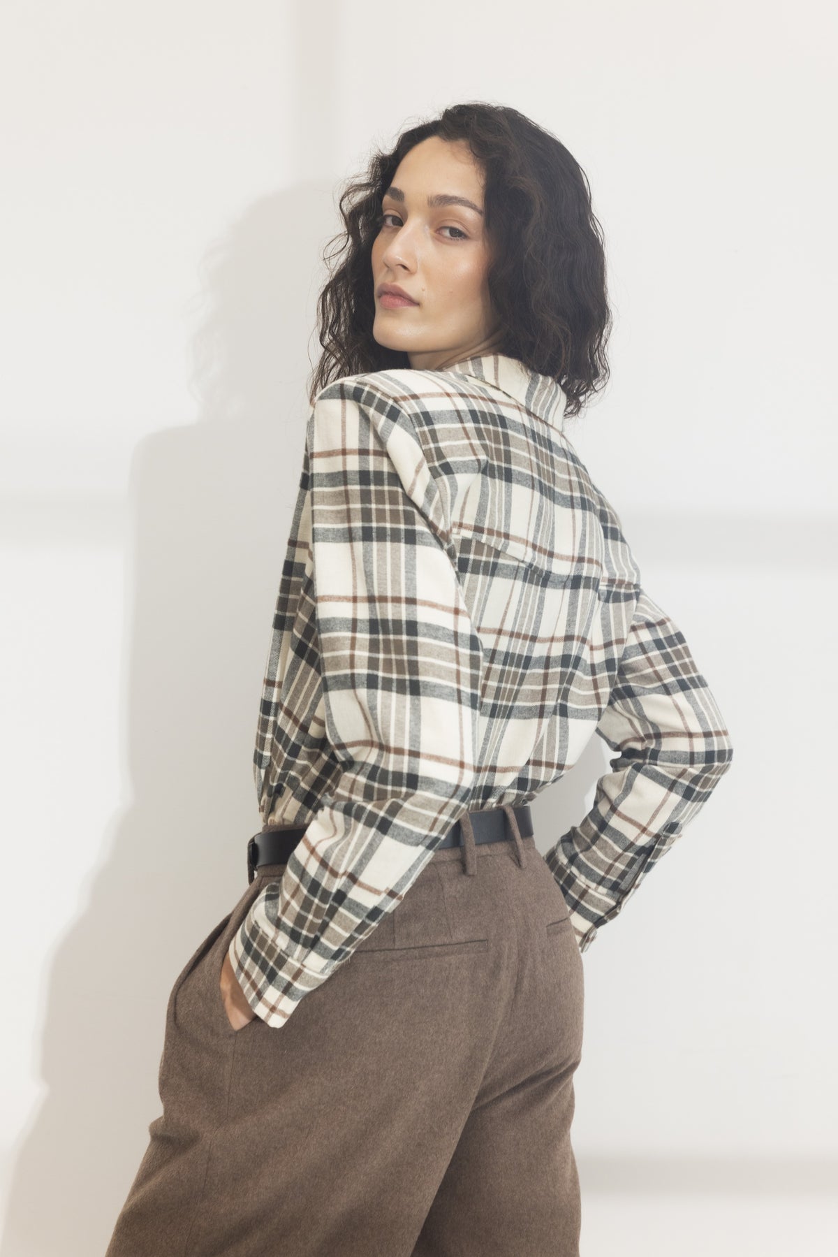 Joan Flannel Shirt Skjorter og bluser