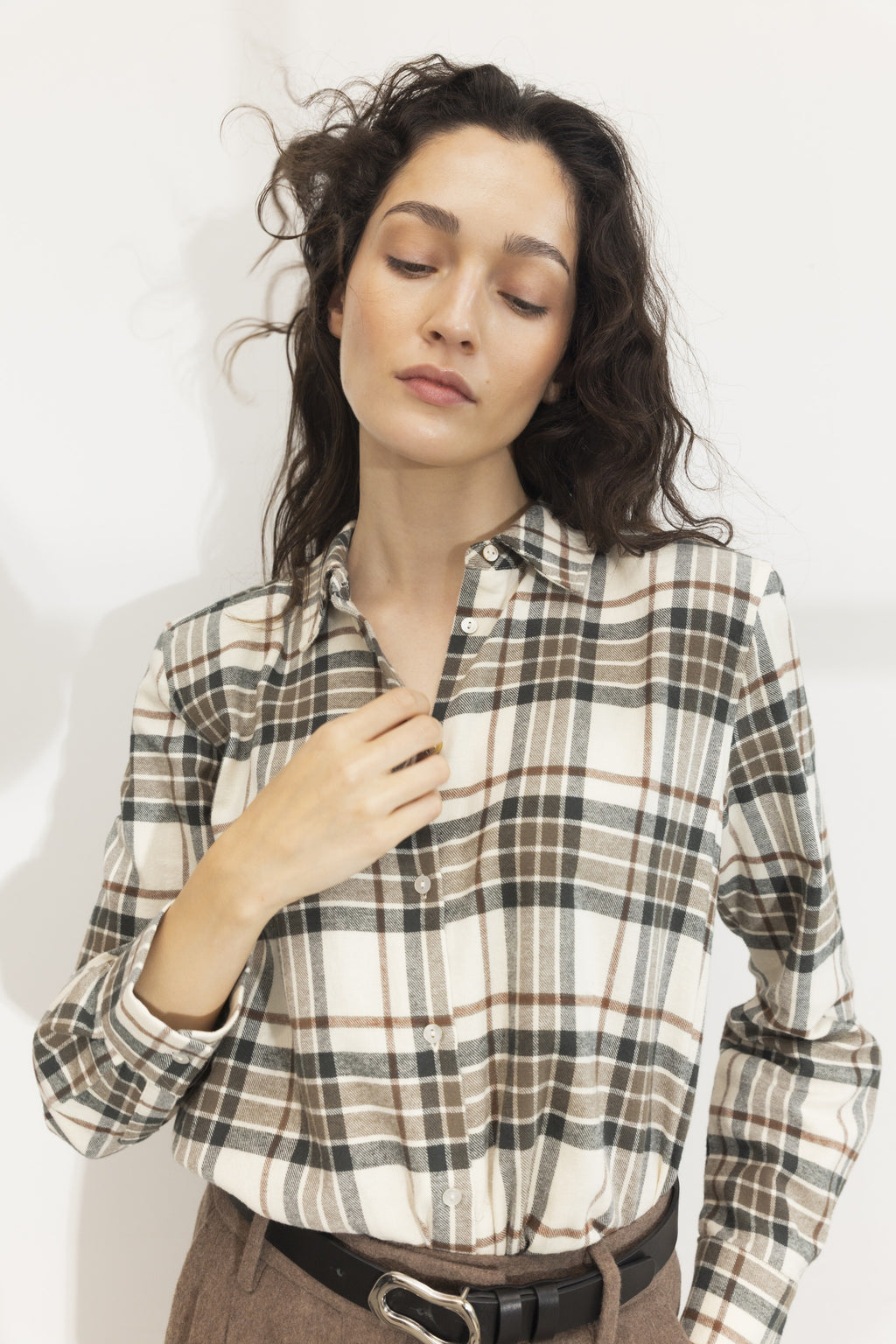 Joan Flannel Shirt Skjorter og bluser