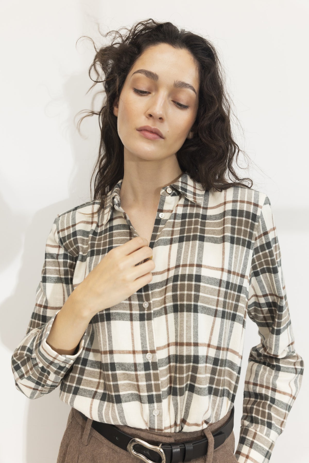 Joan Flannel Shirt Skjorter og bluser