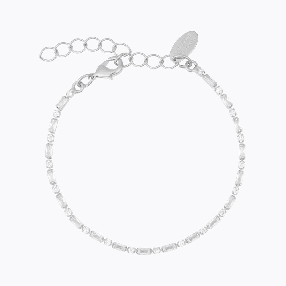 EVELYNE BRACELET RHODIUM Armbånd