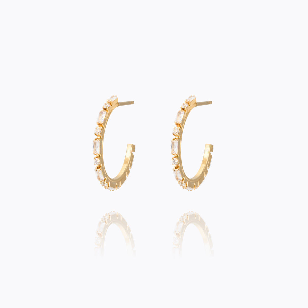 EVELYNE LOOPS GOLD Ørepynt