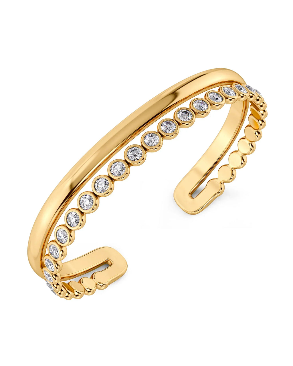 Grace Bangle Gold Armbånd
