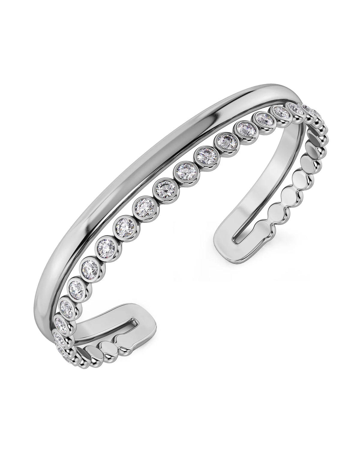 Grace Bangle Steel Armbånd