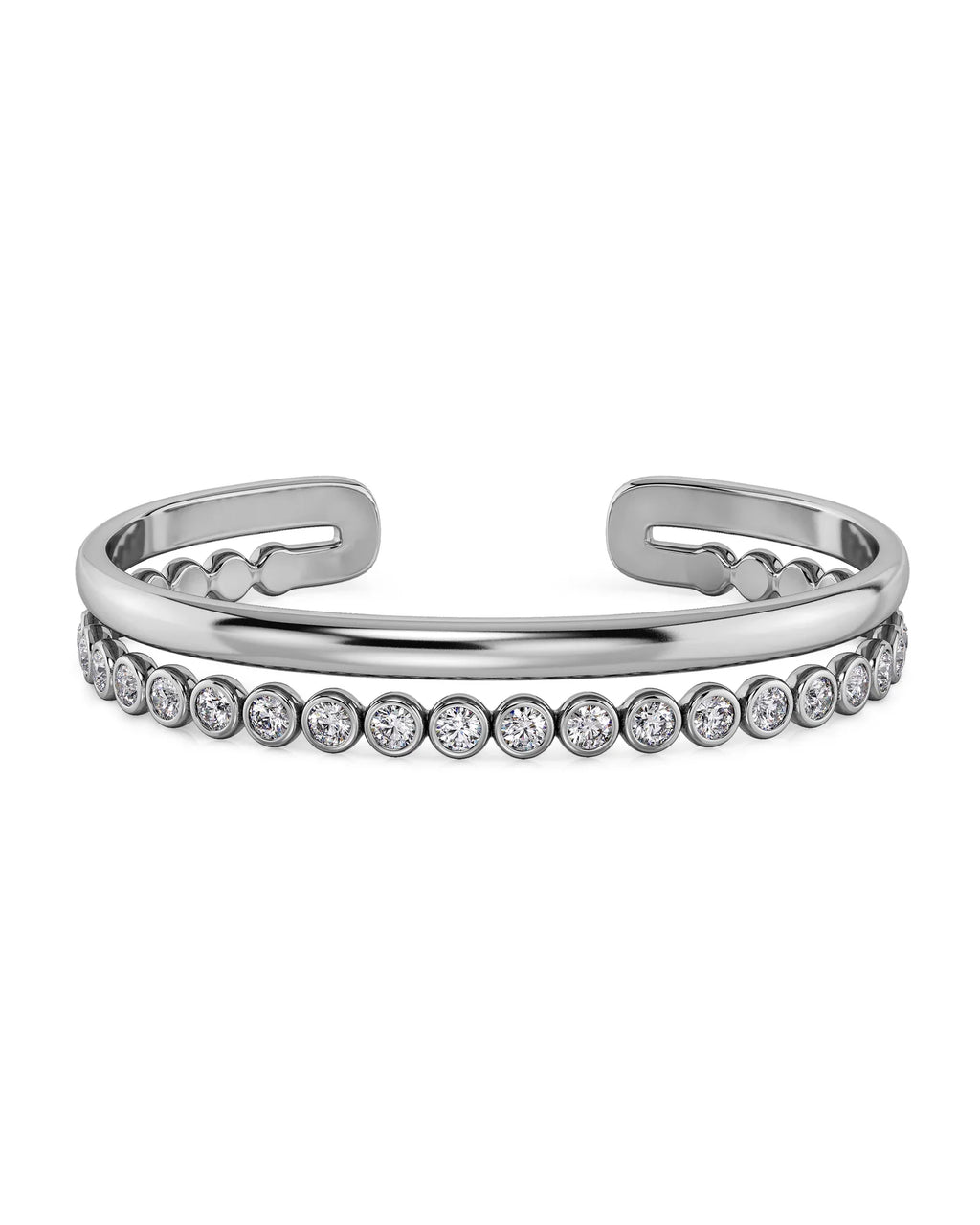 Grace Bangle Steel Armbånd