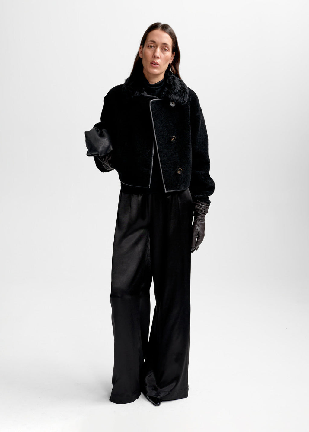 Elda Lamb Fur Jacket Yttertøy