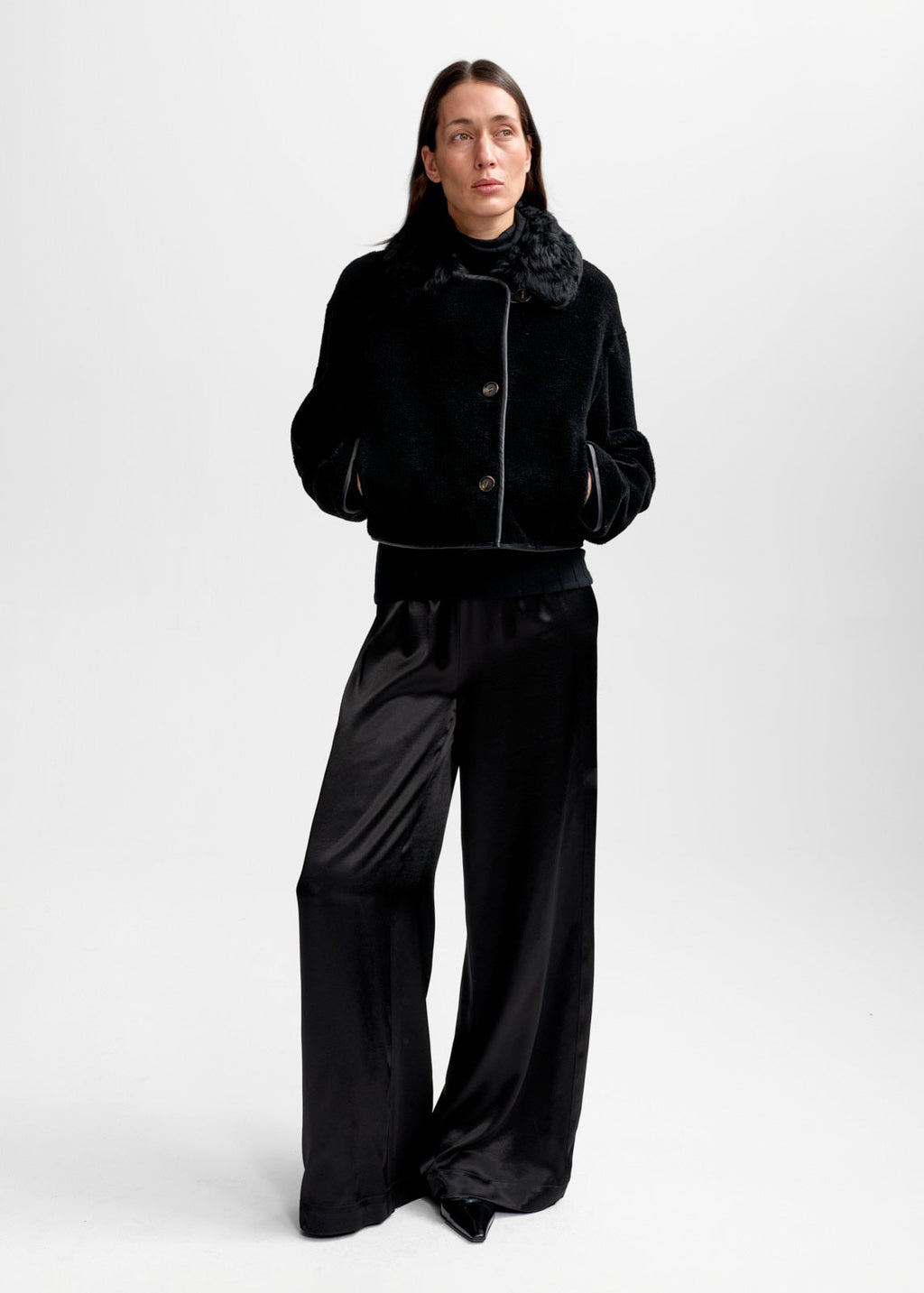 Elda Lamb Fur Jacket Yttertøy