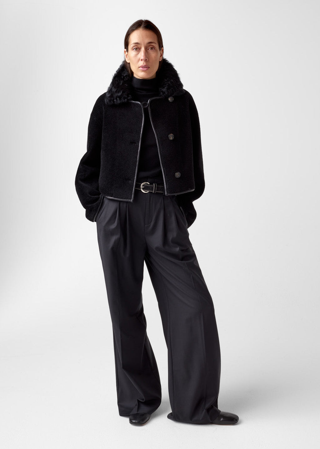 Elda Lamb Fur Jacket Yttertøy