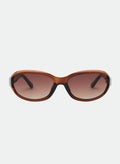Elsa - Trans Maple/Brown Fade Solbriller