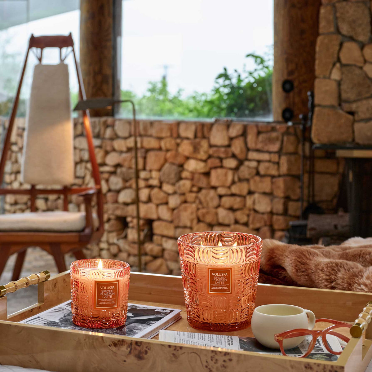 Spiced Pumpkin Latte Classic Candle 60 tim Interiør/Livsstil