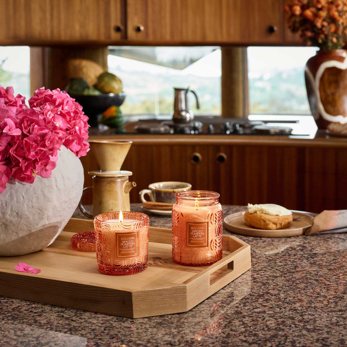 Spiced Pumpkin Latte Classic Candle 60 tim Interiør/Livsstil