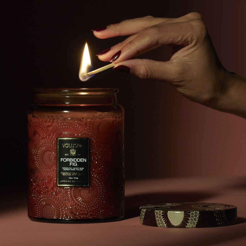 Large Jar Candle Forbidden Fig Interiør/Livsstil
