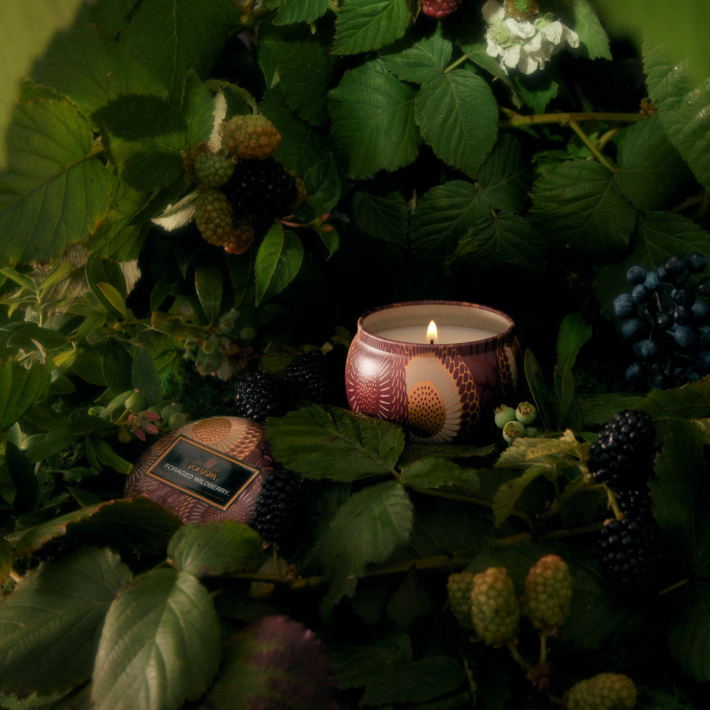 Mini Tin Candle, 25 tim, 113 g - Foraged Wildberry Interiør/Livsstil