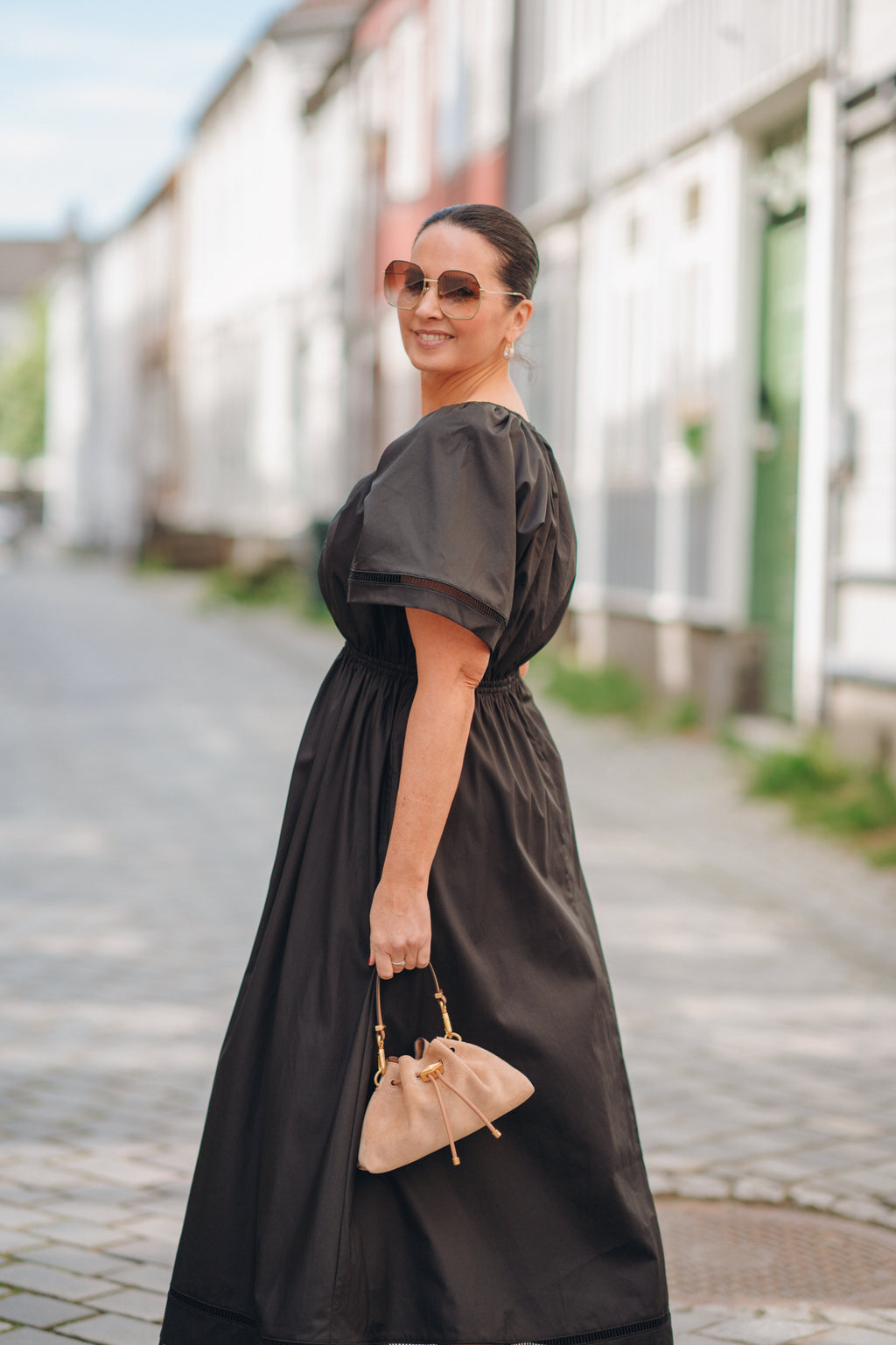 Fiola poplin dress Kjole