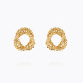 GEMMA KNOT EARRINGSGOLD Ørepynt