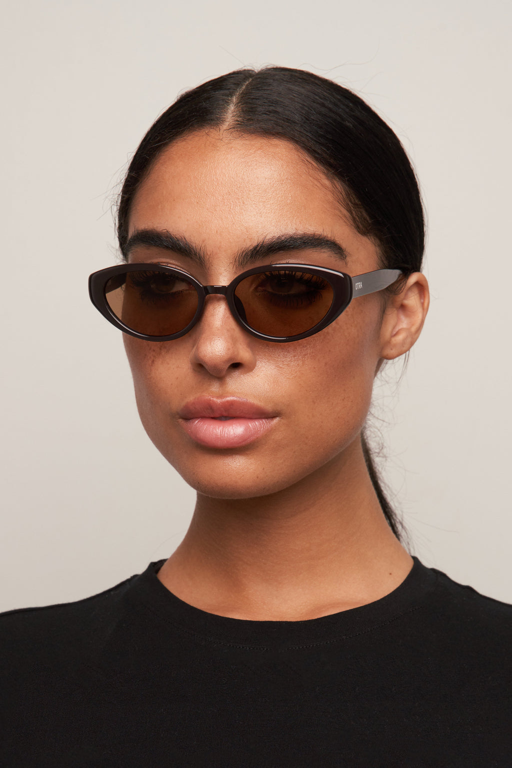 Greta - Dark Choclate/Brown Solbriller