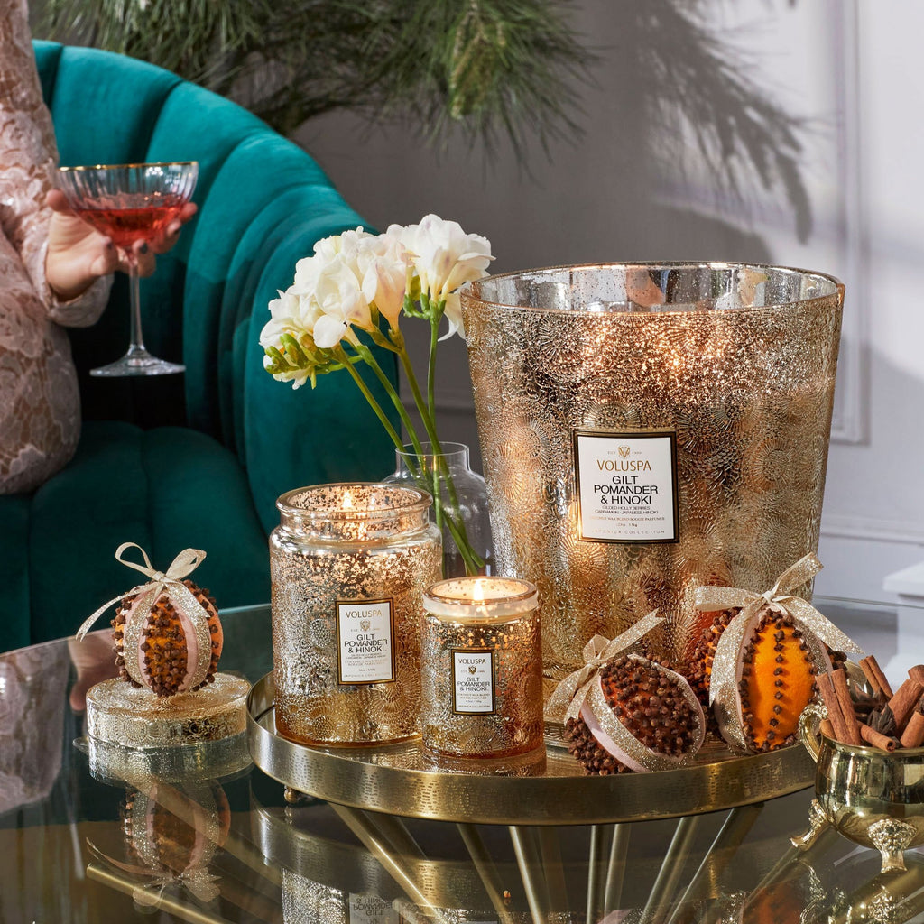 Large Glass Jar Candle with Glass Lid Interiør/Livsstil