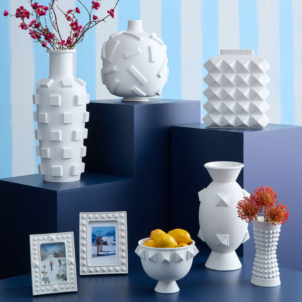 CHARADE STUDDED TAPER VASE Interiør/Livsstil