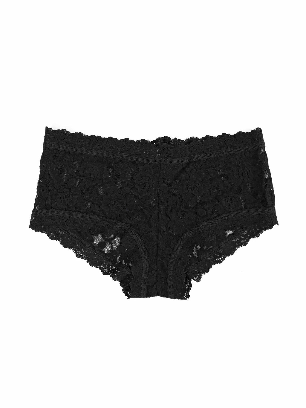 Hanky Panky Signature Lace Boyshort (4812P-BLAC) Undertøy
