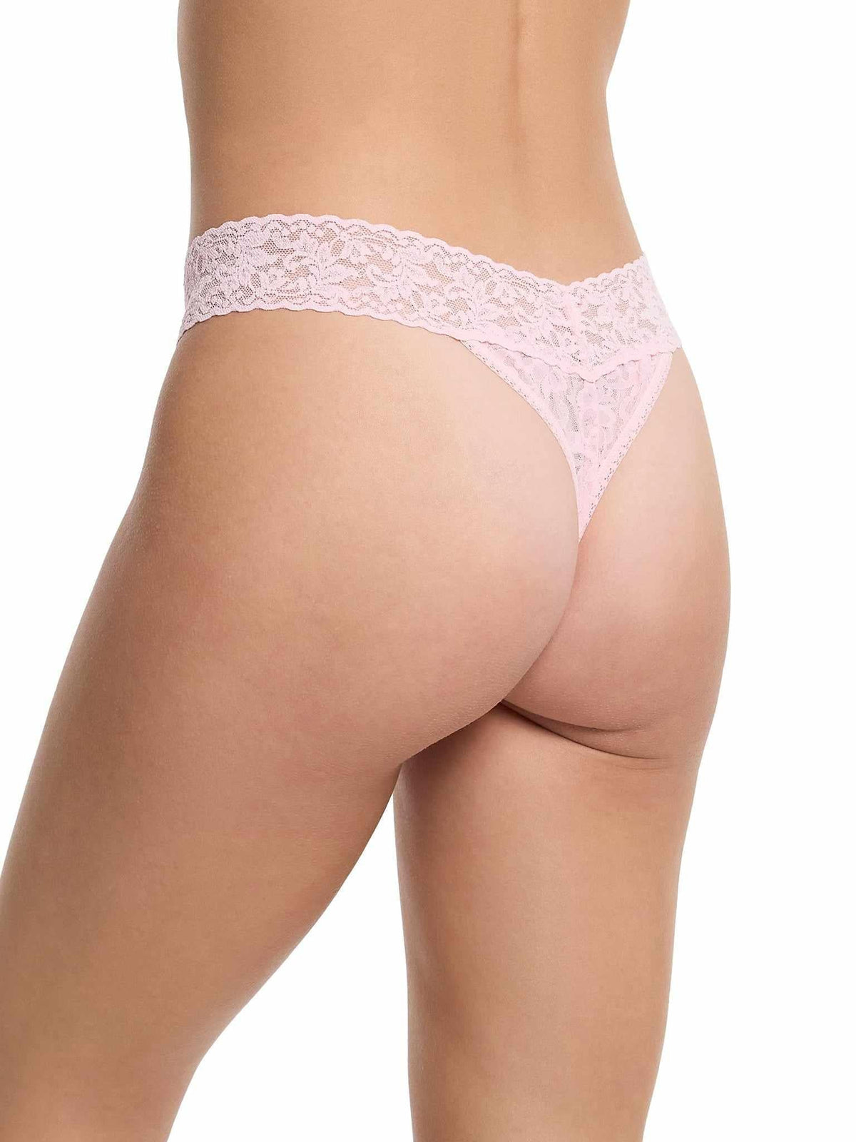 Hanky Panky Signature Lace Original Rise Thong (4811P-BLIS) Undertøy
