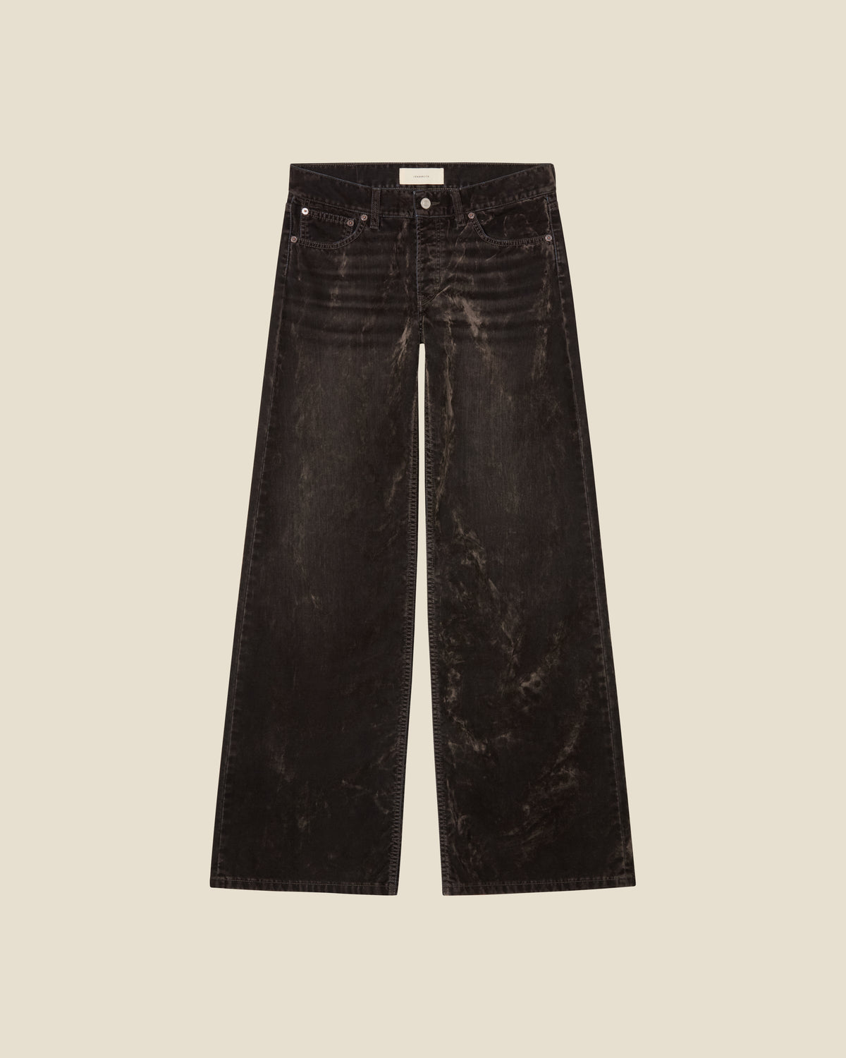 Kyoto Grey Velvet Jeans