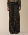 Kyoto Grey Velvet Jeans
