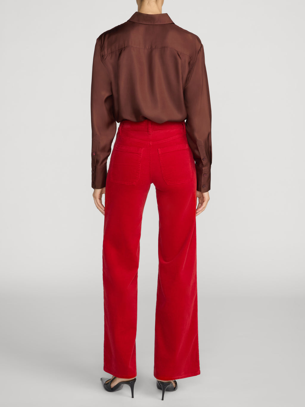 LE SLIM PALAZZO MODERNIST POCKET CORDUROY Jeans