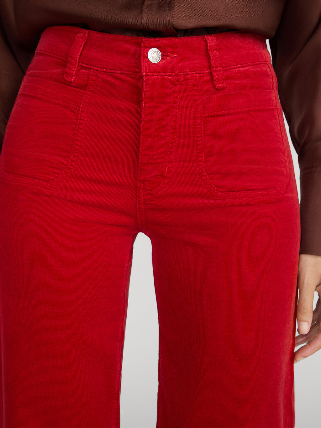LE SLIM PALAZZO MODERNIST POCKET CORDUROY Jeans
