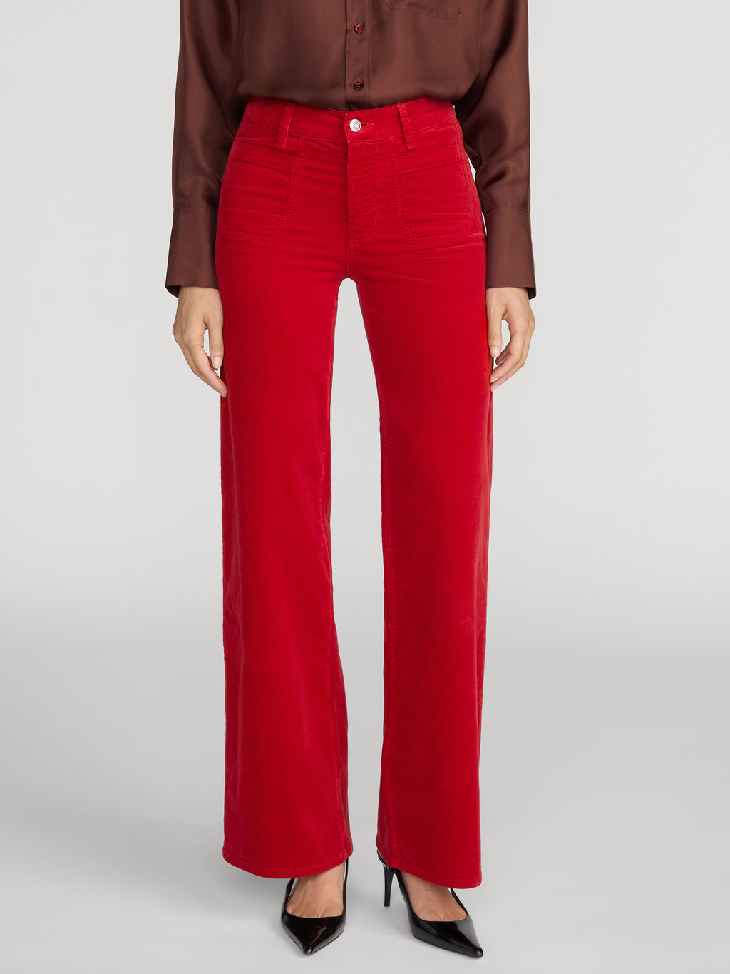 LE SLIM PALAZZO MODERNIST POCKET CORDUROY Jeans