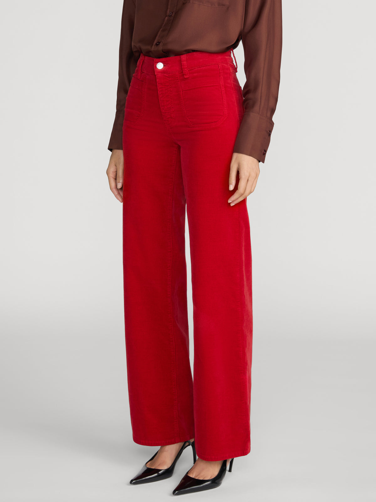 LE SLIM PALAZZO MODERNIST POCKET CORDUROY Jeans