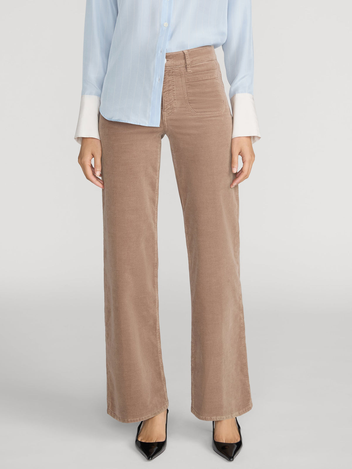 LE SLIM PALAZZO MODERNIST POCKET CORDUROY Jeans