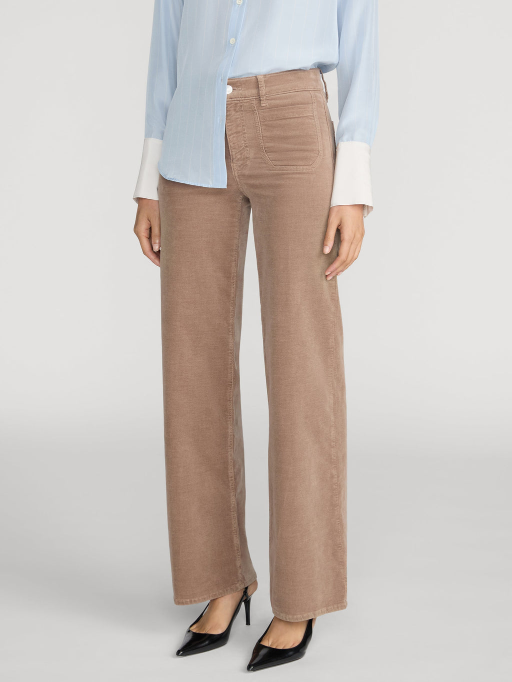 LE SLIM PALAZZO MODERNIST POCKET CORDUROY Jeans